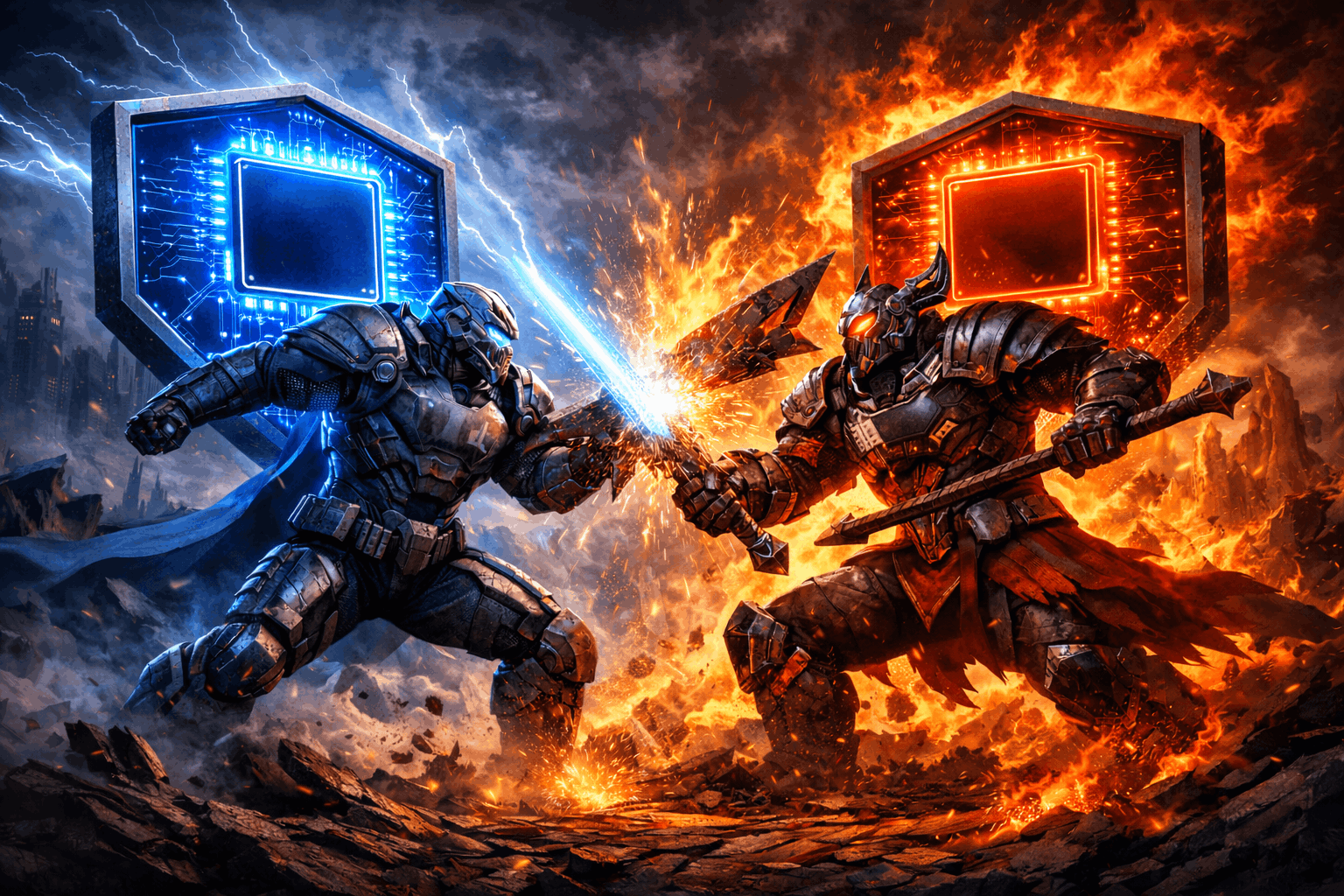 Intel kämpft gegen AMD