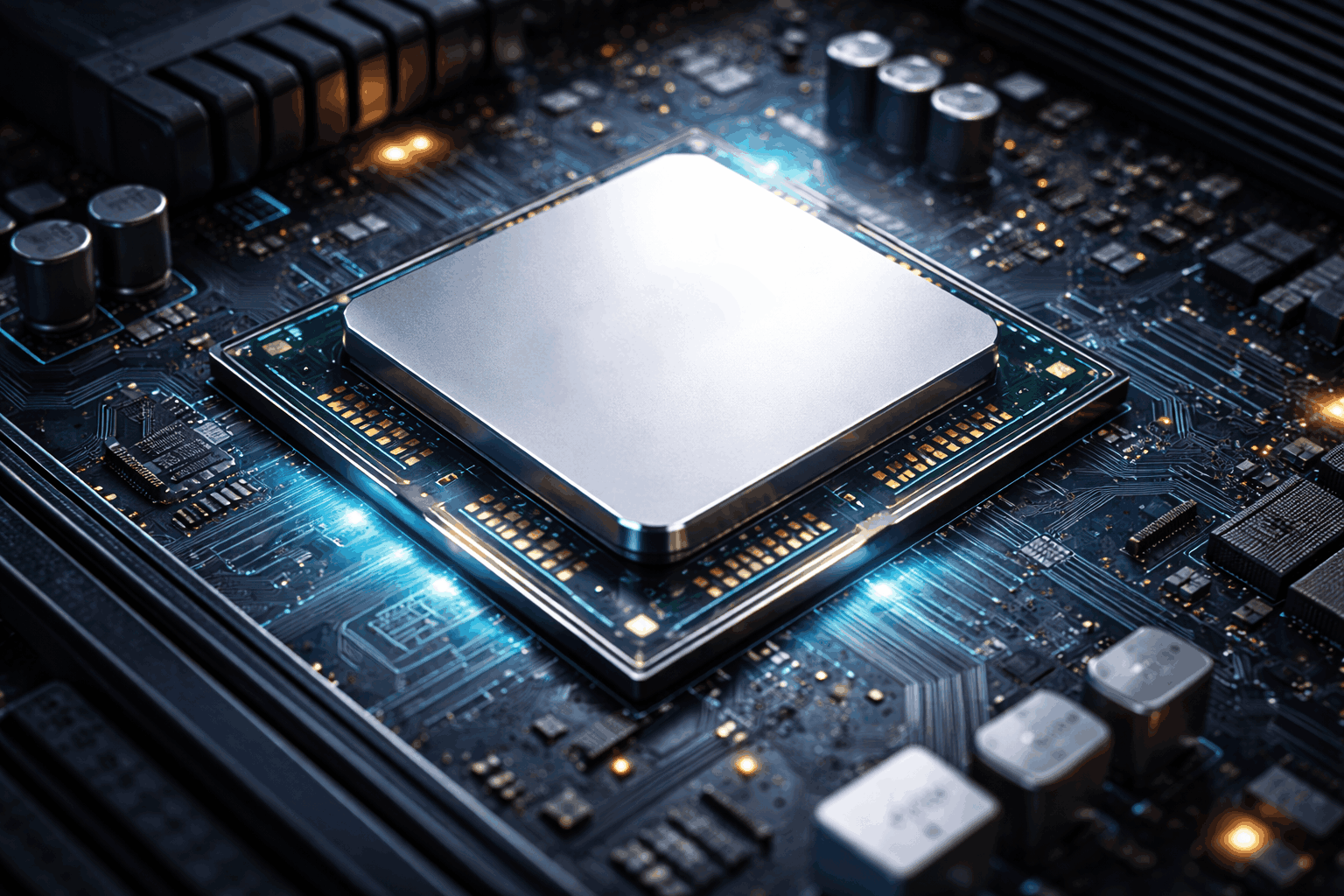 Prozessor in einem Sockel